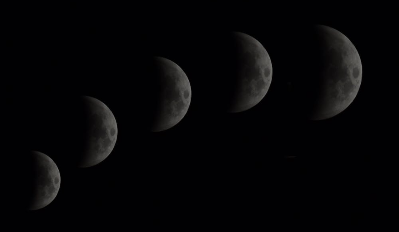 Imagem ilustrativa das fases da lua.