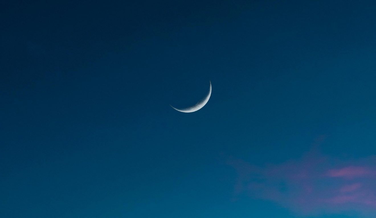 Imagem ilustrativa da lua nova.