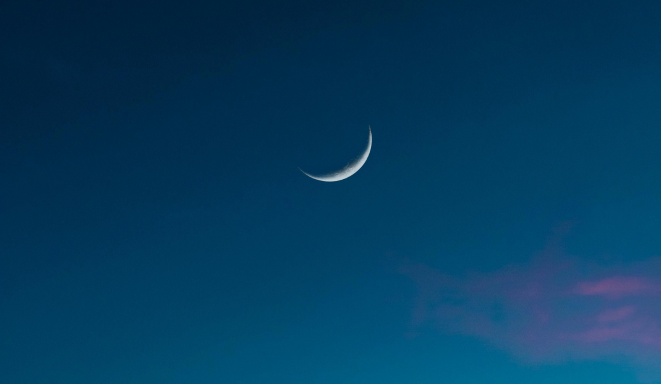 Imagem ilustrativa da lua nova.