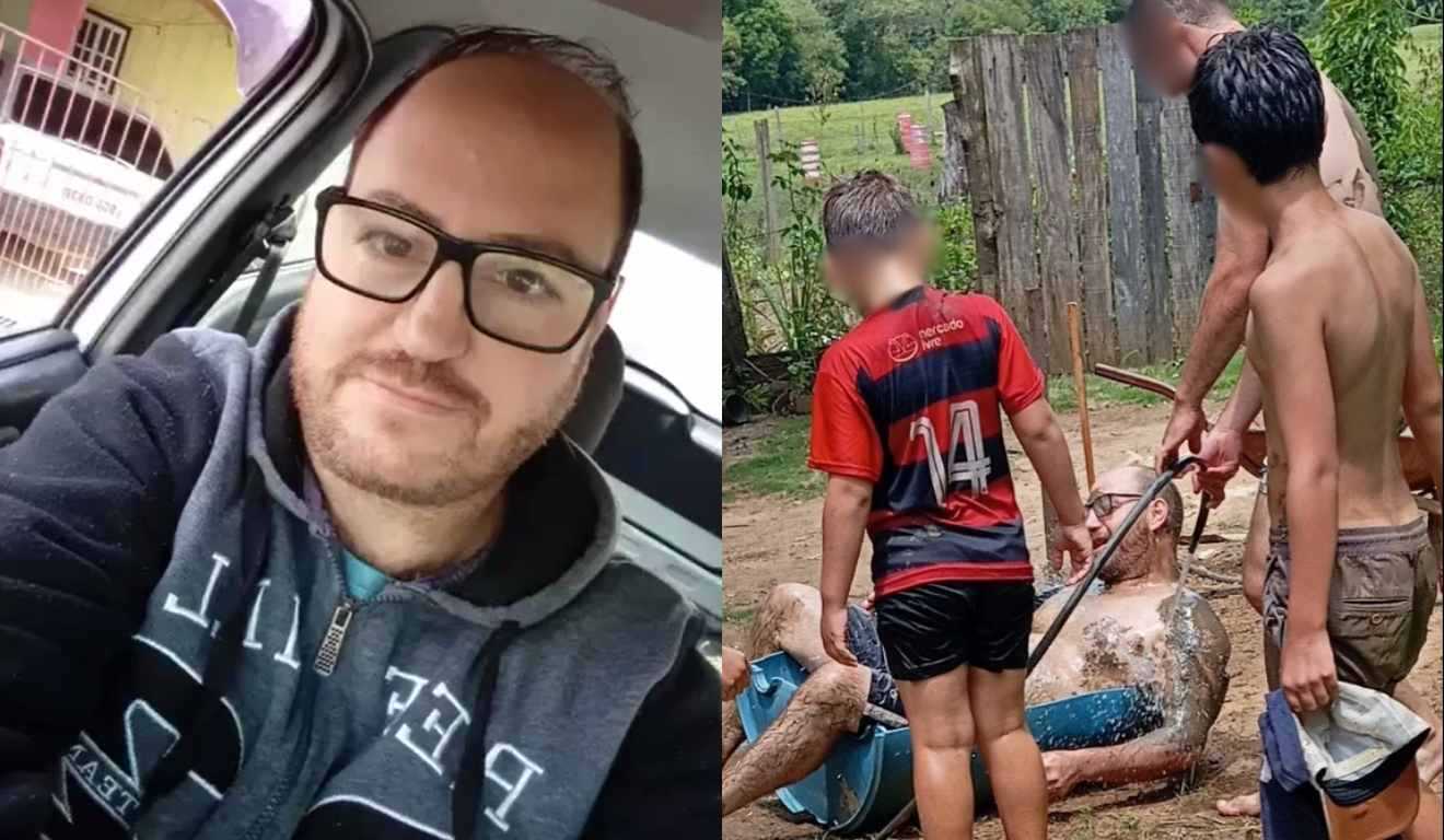 Montagem com fotos de Roberto Kuhnen