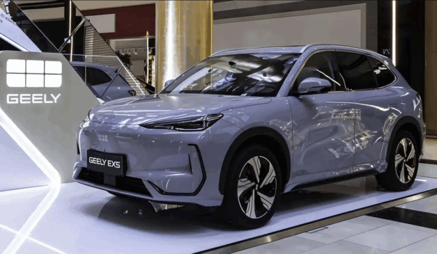 carro Geely em exposição