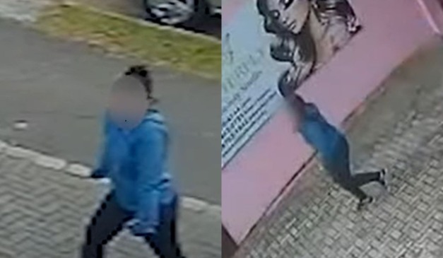 mulher que deu golpe em salão de beleza em Curitiba