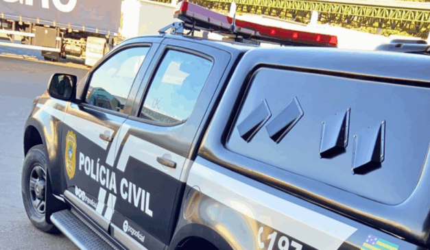 Viatura da Polícia Civil de Goiás.