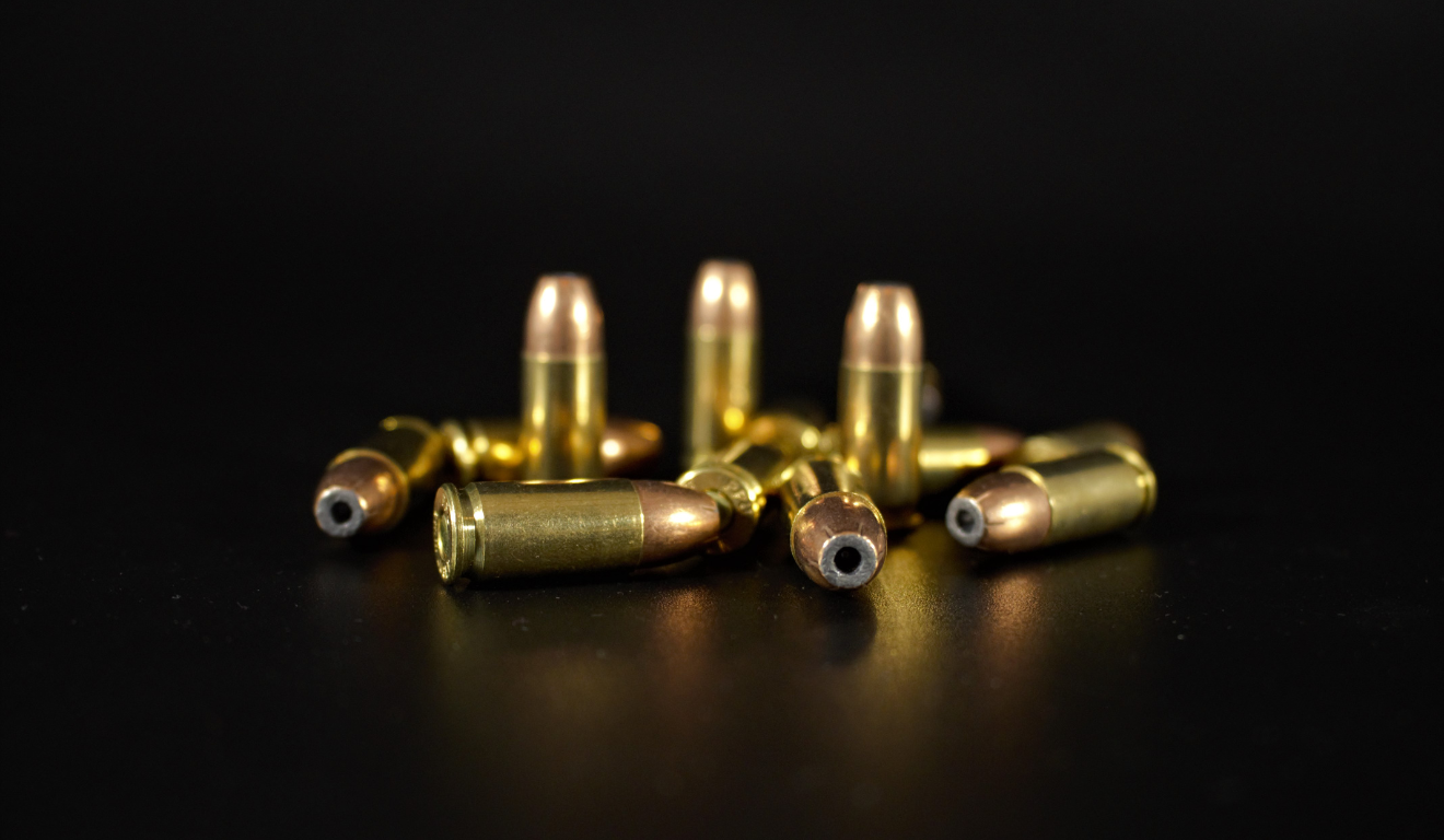 Imagem ilustrativa de balas de arma.