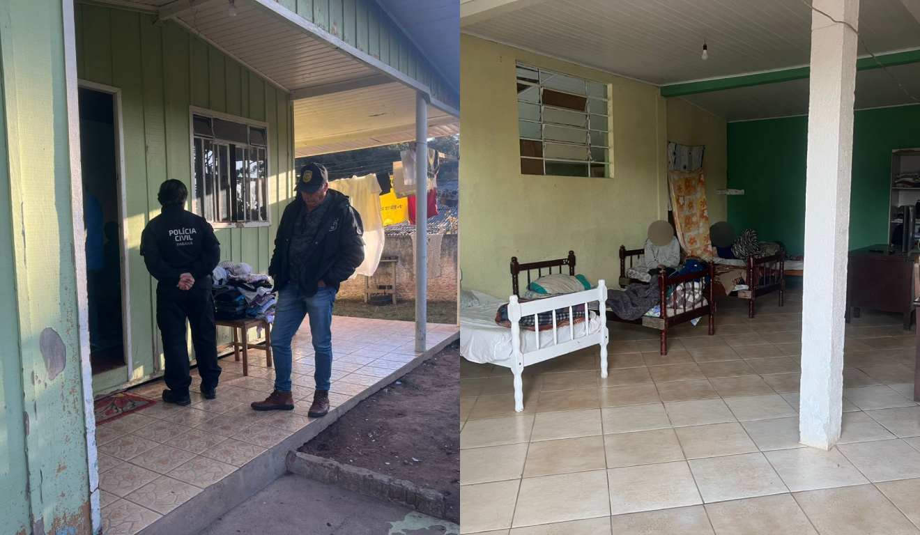 Idosos em asilo clandestino em situação de maus-tratos