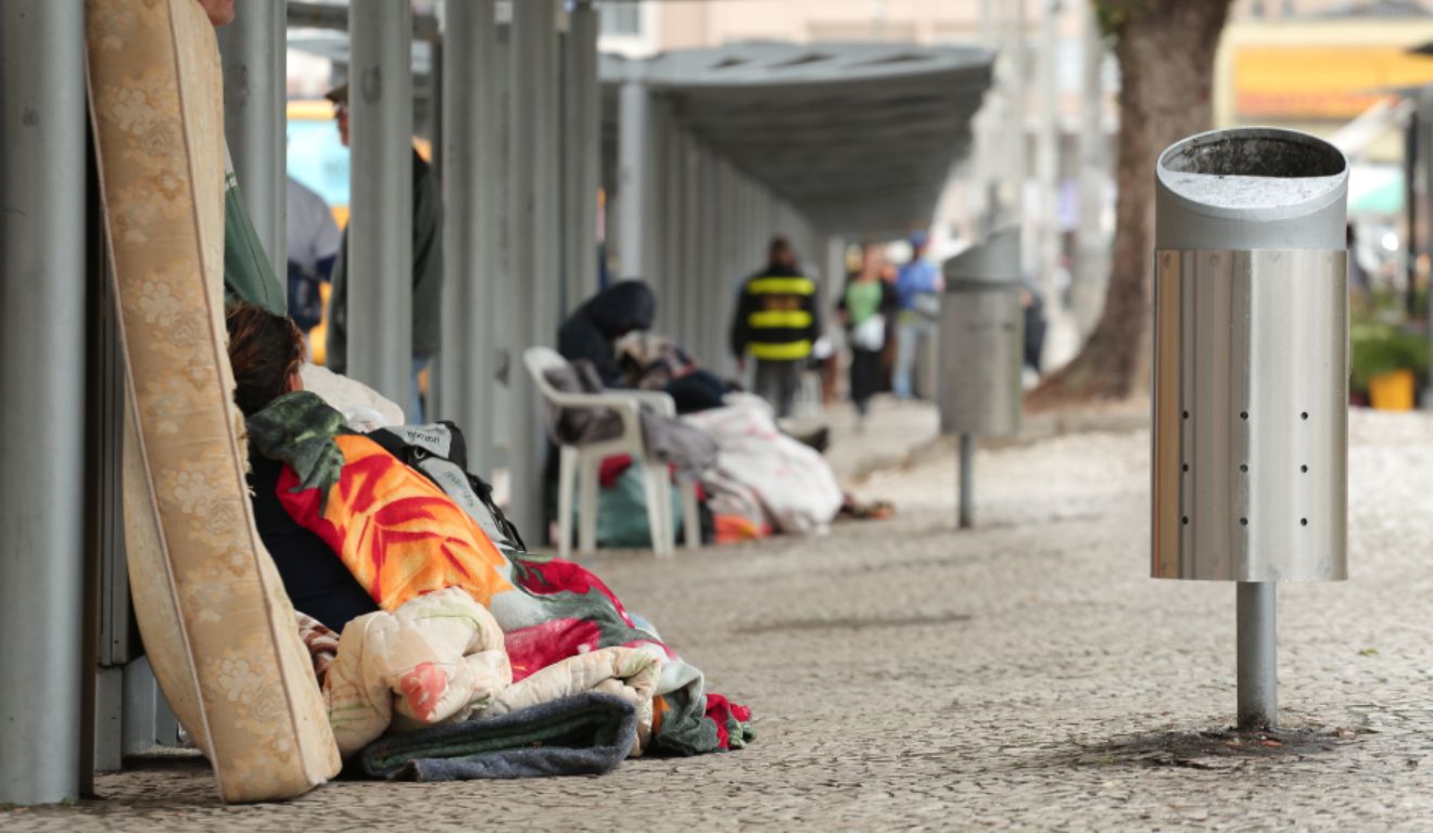 pessoas em situação de rua para ilustrar a internação compulsória em londrina