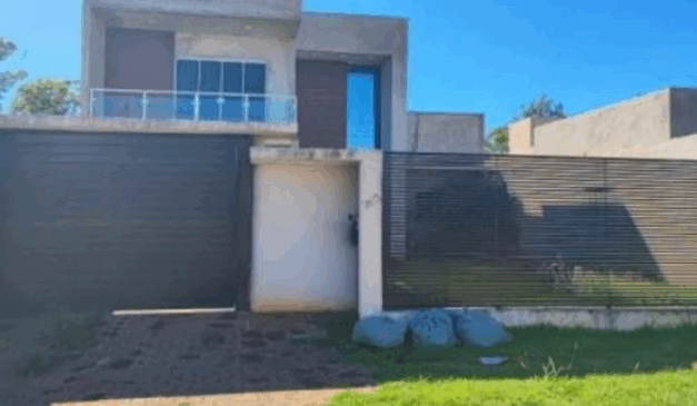 Casa com design moderno.