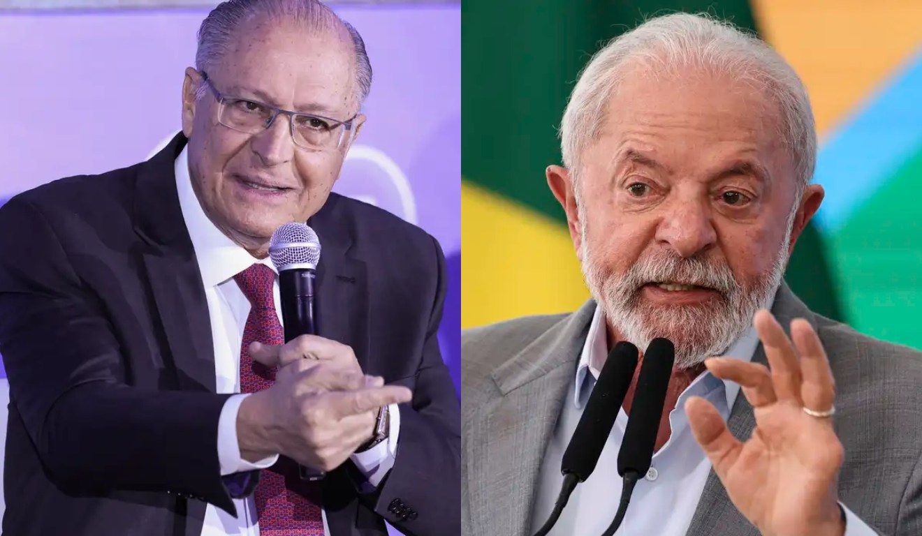 lula e alckmin na foto, para ilustrar reunião sobre tarifaço 