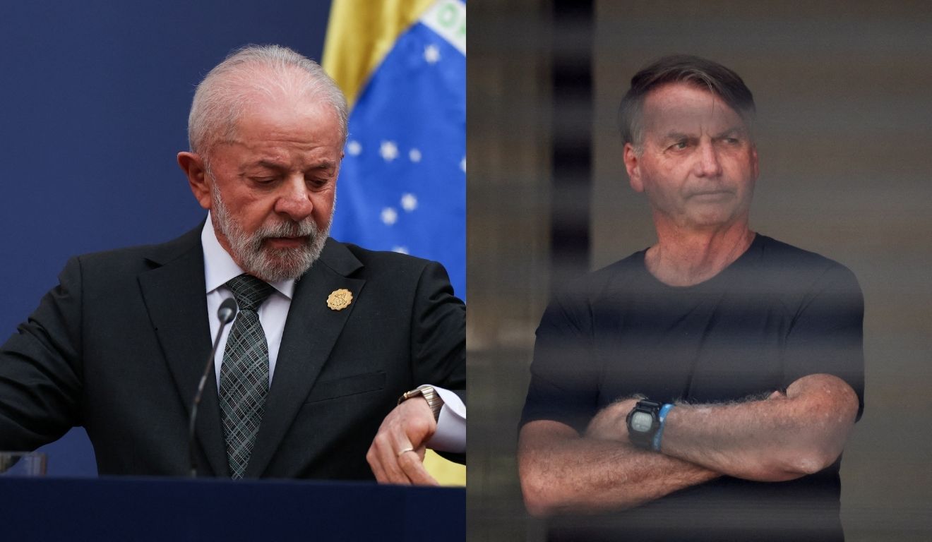 Lula e Bolsonaro