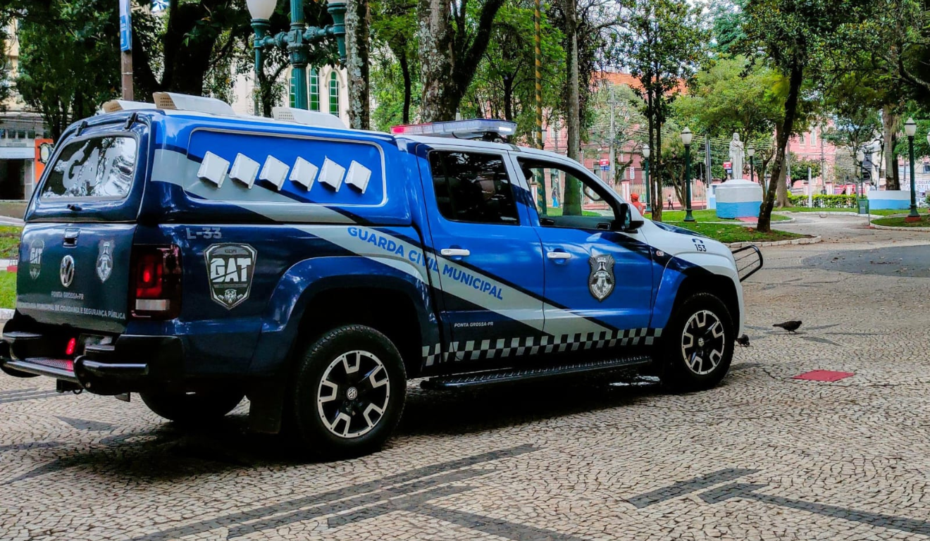 Após fugir do local da agressão, o pai do bebê internado foi capturado em outro lado da cidade (Foto: Divulgação/GCM).