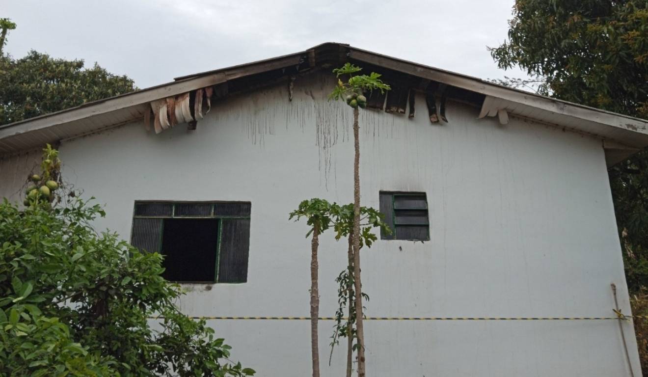 casa de idosa que morreu em incêndio