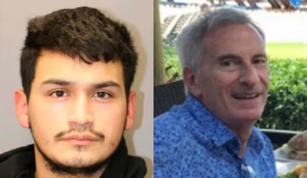 Colagem jovem e idoso.