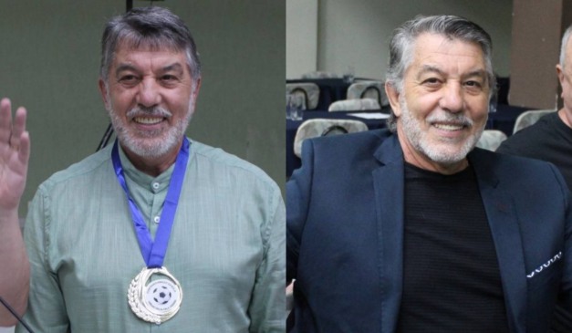 Montagem com duas fotos do ex-comandante do Corpo de Bombeiros