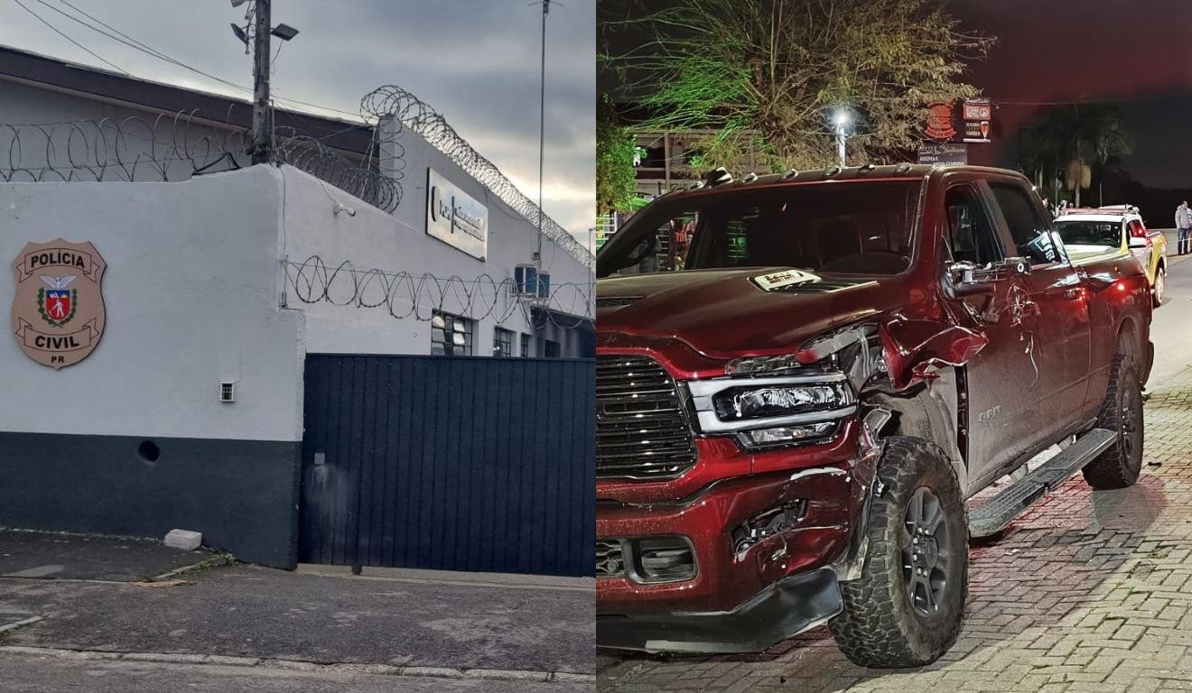 o empresário dirigia uma caminhonete quando atingiu e matou o motoboy