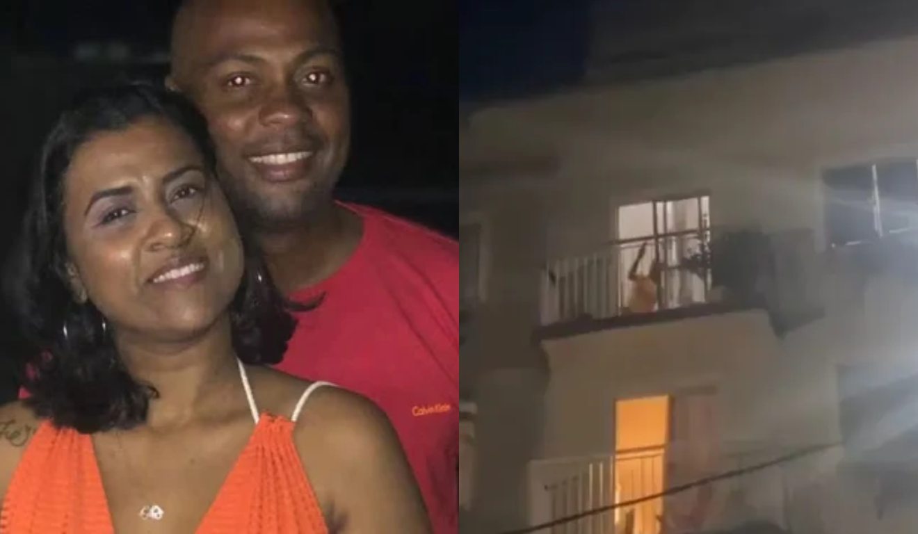 Mulher que foi assassinada ao lado do marido, preso em flagrante