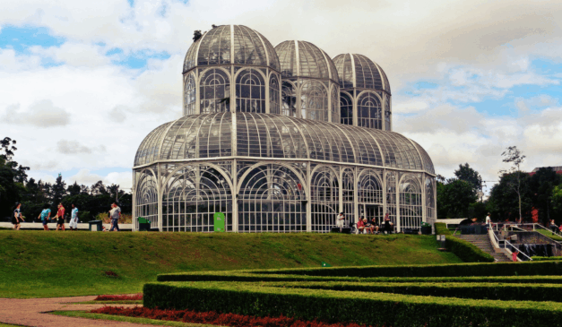Jardim Botânico, em Curitiba.