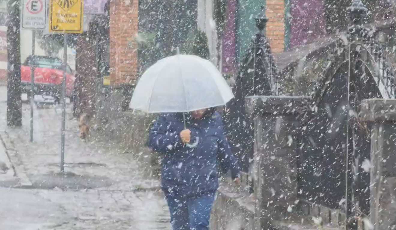 Neve em Santa Catarina