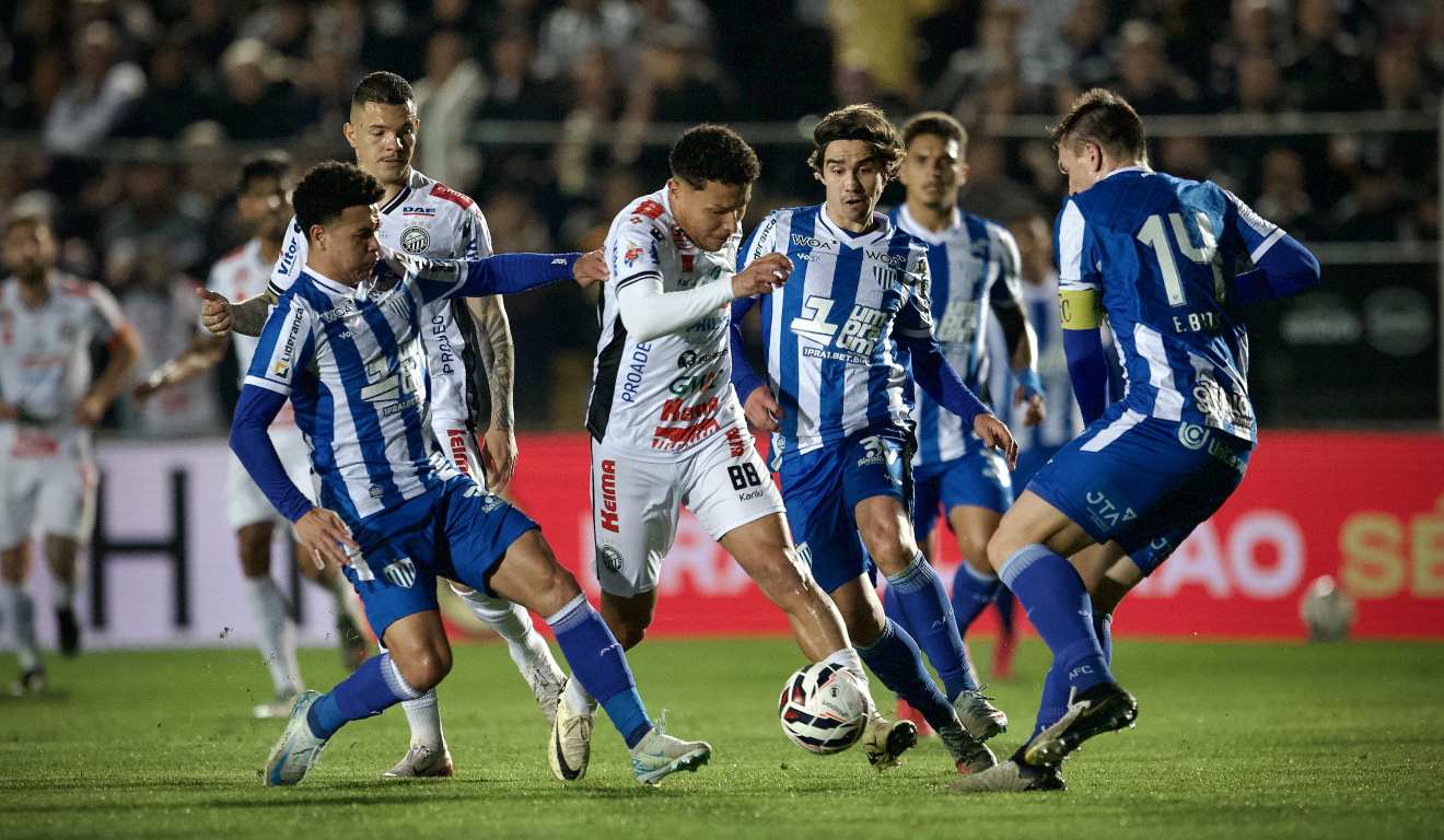 Operário e Avaí se enfrentaram pela rodada 22 da Série B 2025. (Foto: André Jonsson/ Operário)