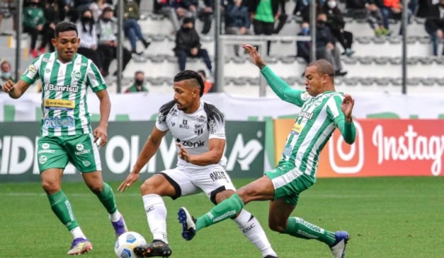 No confronto do primeiro turno o Juventude venceu por 2x1 (Foto: Fernando Alves/Ceará)