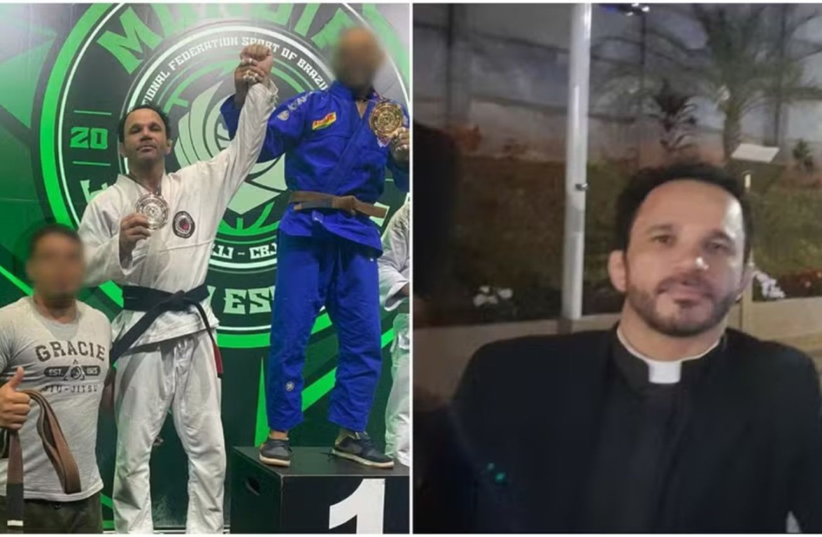 Padre campeão de jiu-jitsu que se diz exorcista está afastados de suas atividades