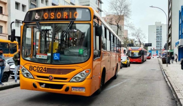 ônibus da linha praça Osório