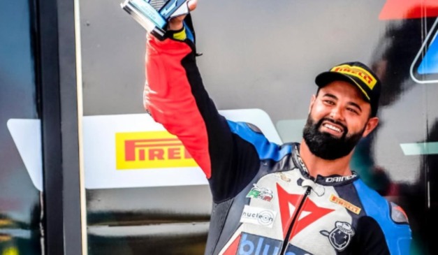 Piloto Peri Cunha, que morreu em acidente de moto