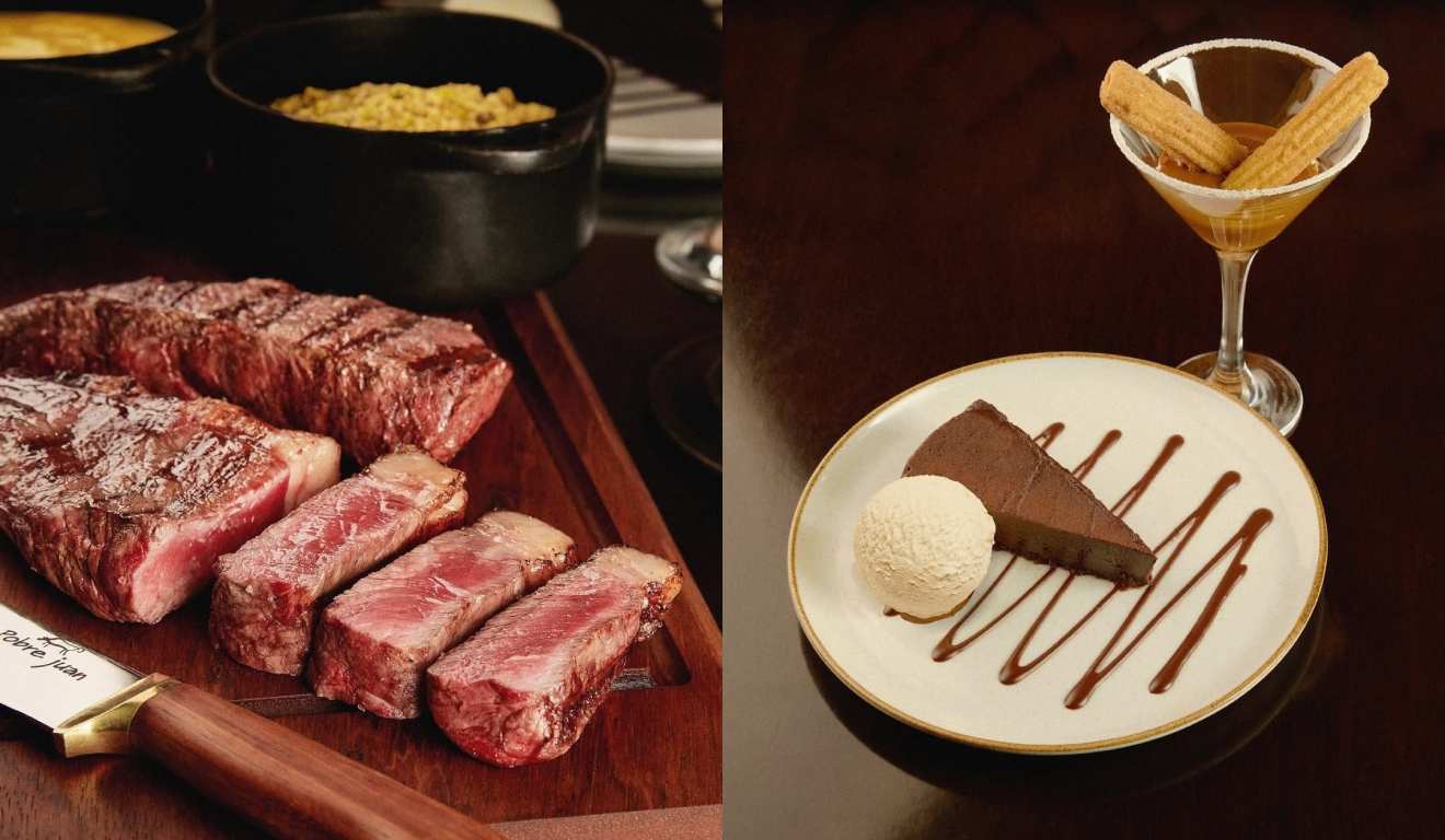 prato principal e sobremesa do Pobre Juan