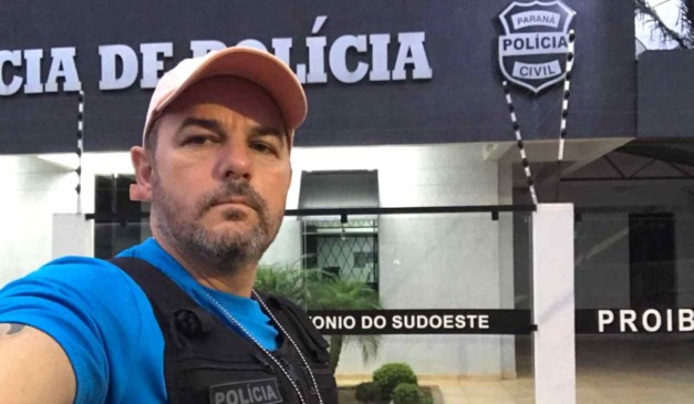 Policial civil que morreu após queda de paramotor em selfie na delegacia da Polícia Civil