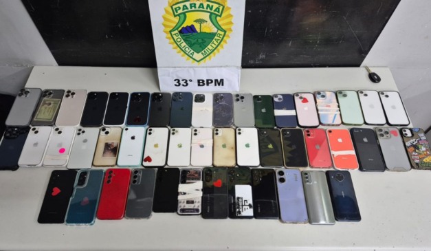 celulares furtados no festival pela quadrilha de São Paulo