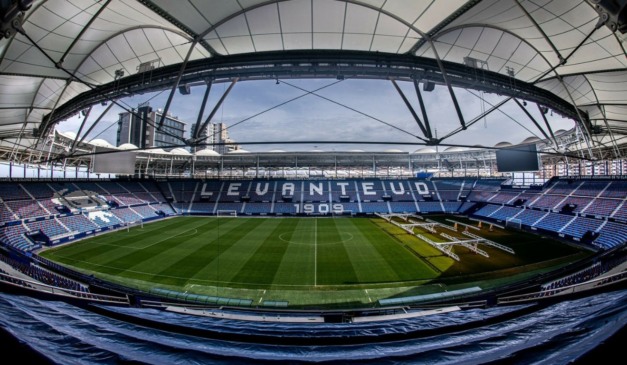 Estadio Ciudad de Valencia, local da partida entre Levante x Barcelona (Foto: Divulgação/Levante)