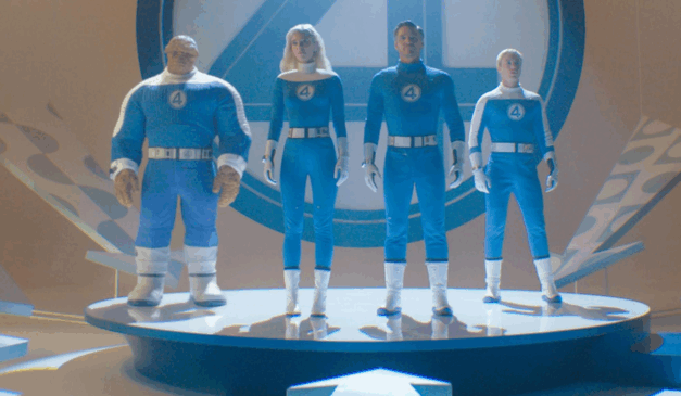Cena do filme Quarteto Fantástico, de 2025.