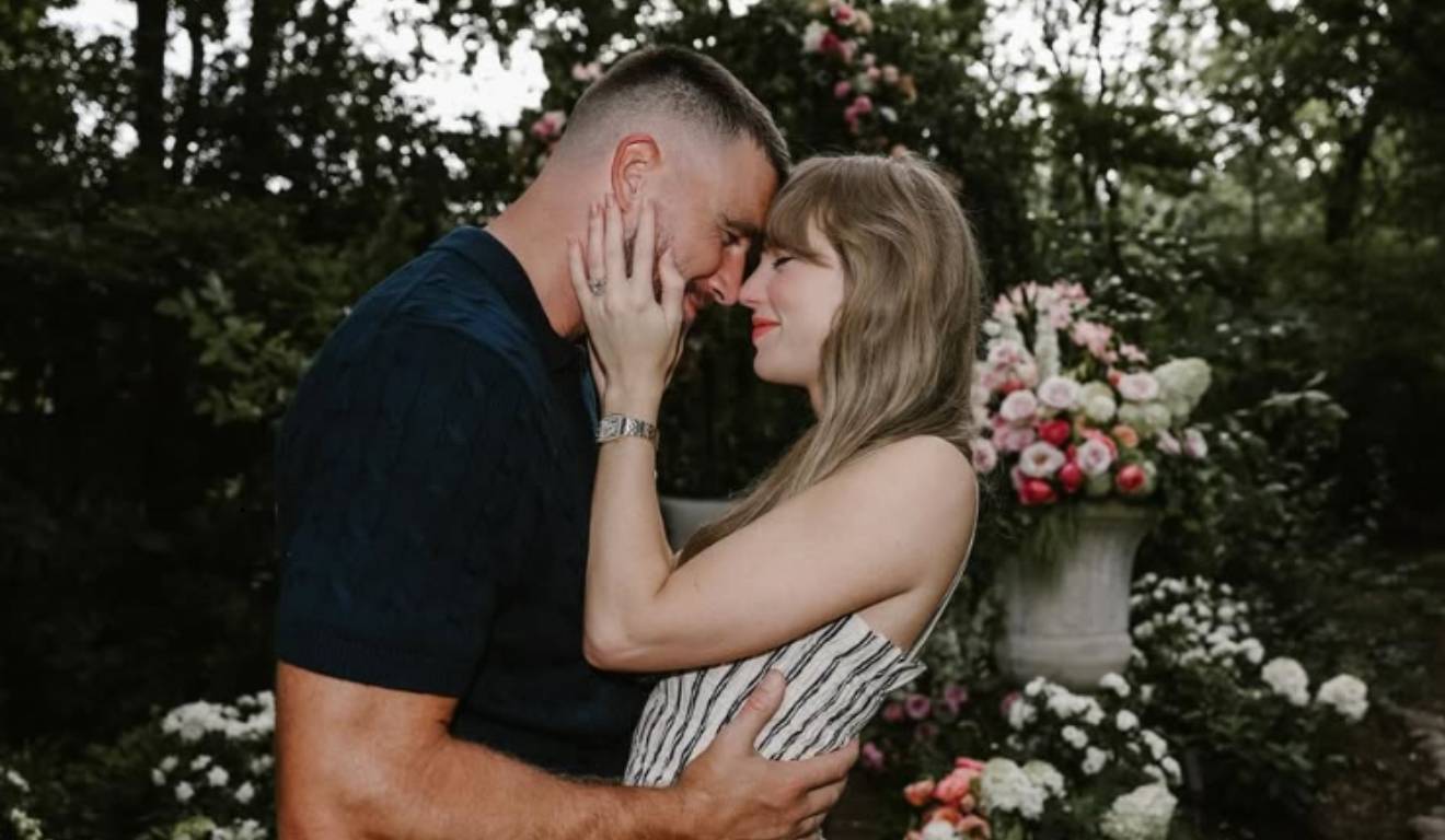 Taylor Swift e Travis Kelce noivos