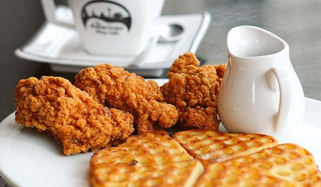 Brunch de dia dos pais do The AMerican Way Cafe