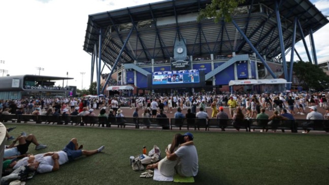 Imagem do Billie Jean King National Tennis Center, onde ocorre o US Open.