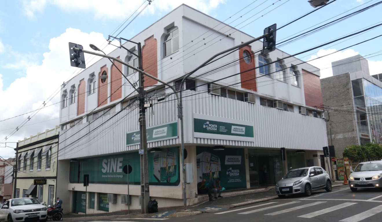Imagem da Agência do Trabalhador de Ponta Grossa.