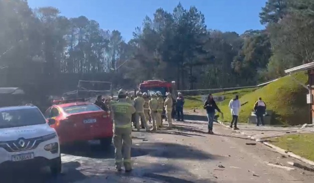 Empresa onde houve explosão em Quatro Barras