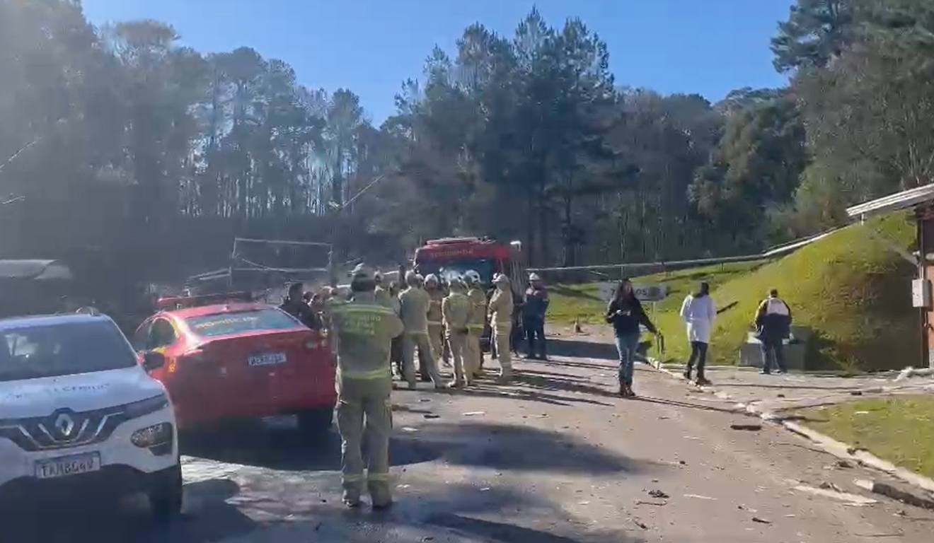 Empresa onde houve explosão em Quatro Barras
