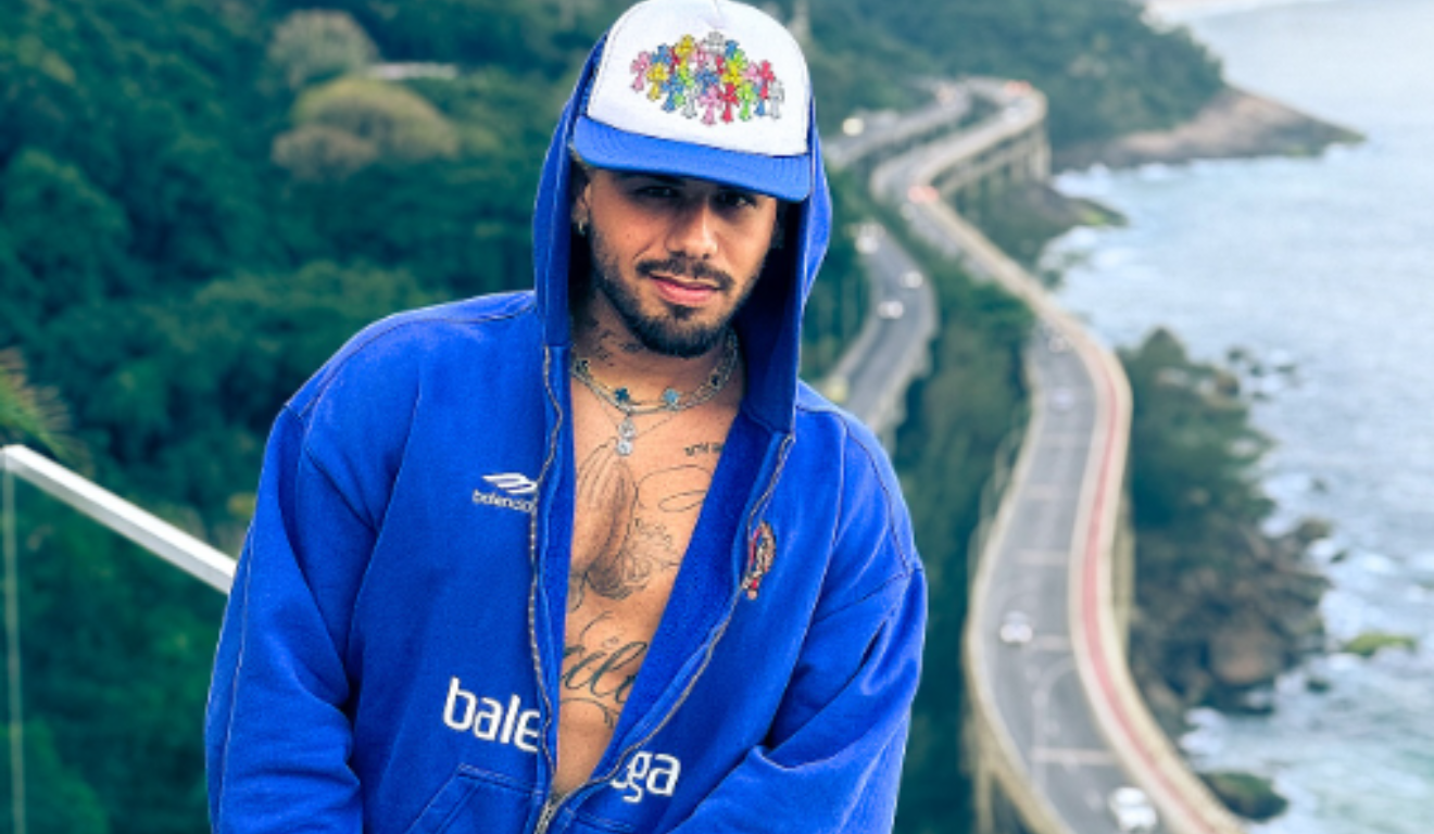 Zé Felipe estava ao lado do pai, Leonardo, quando revelou se pretende voltar com Virgínia. (Foto: Reprodução/Instagram/@zefelipe)