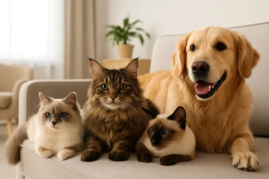 3 raças de gato que convivem muito bem com outros pets