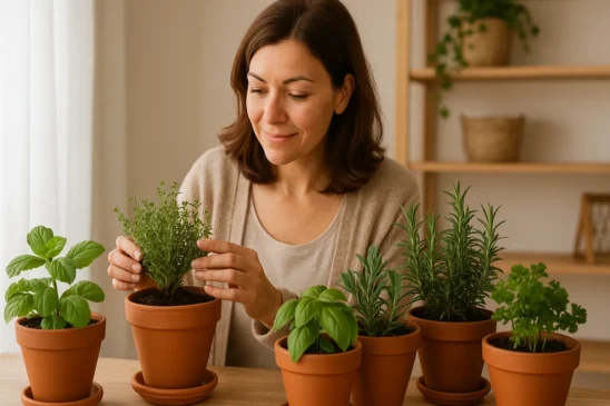 5 ervas aromáticas fáceis de cultivar em casa que ajudam na saúde e bem-estar