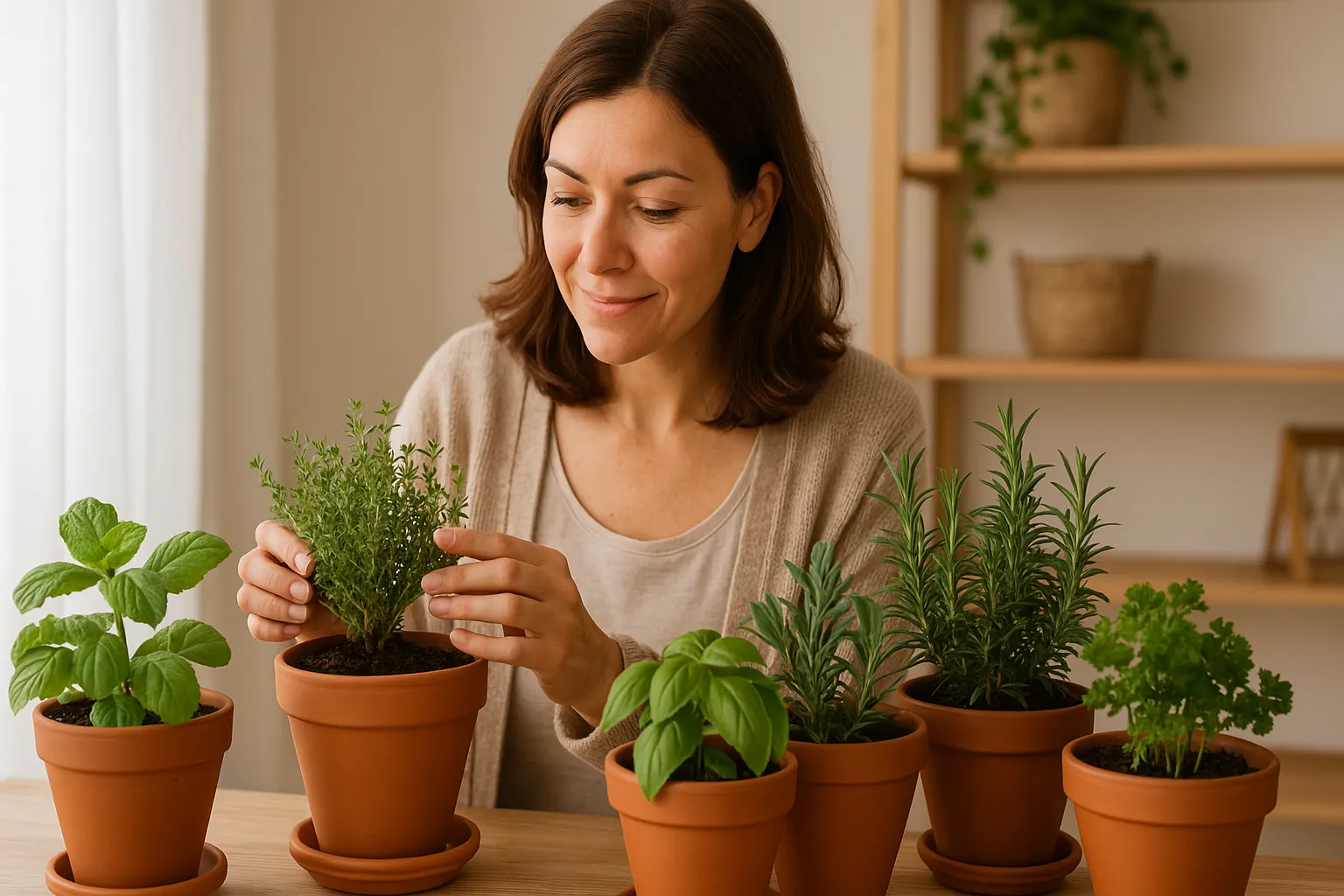 5 ervas aromáticas fáceis de cultivar em casa que ajudam na saúde e bem-estar