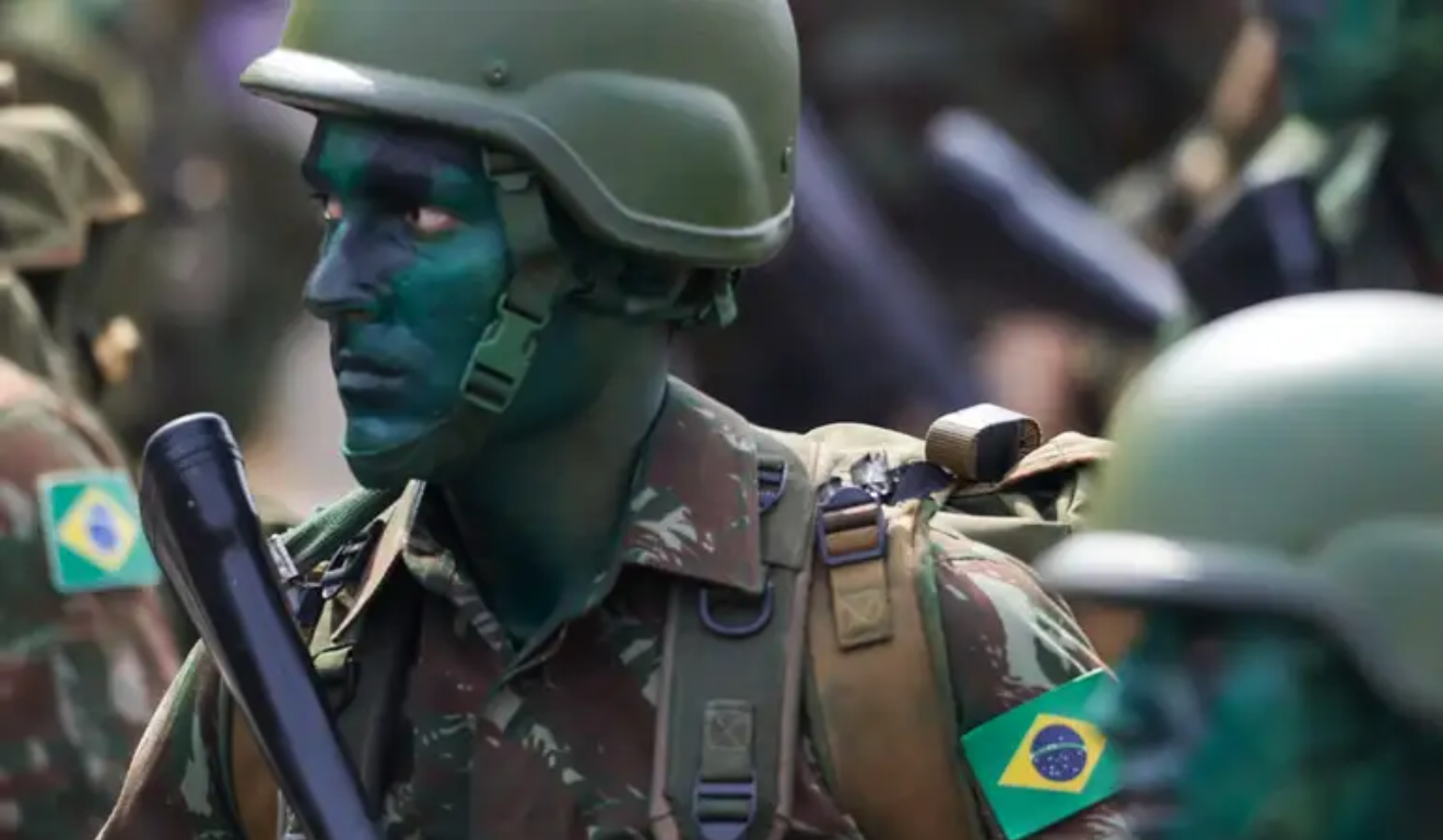 Imagem de um soldado do exército.
