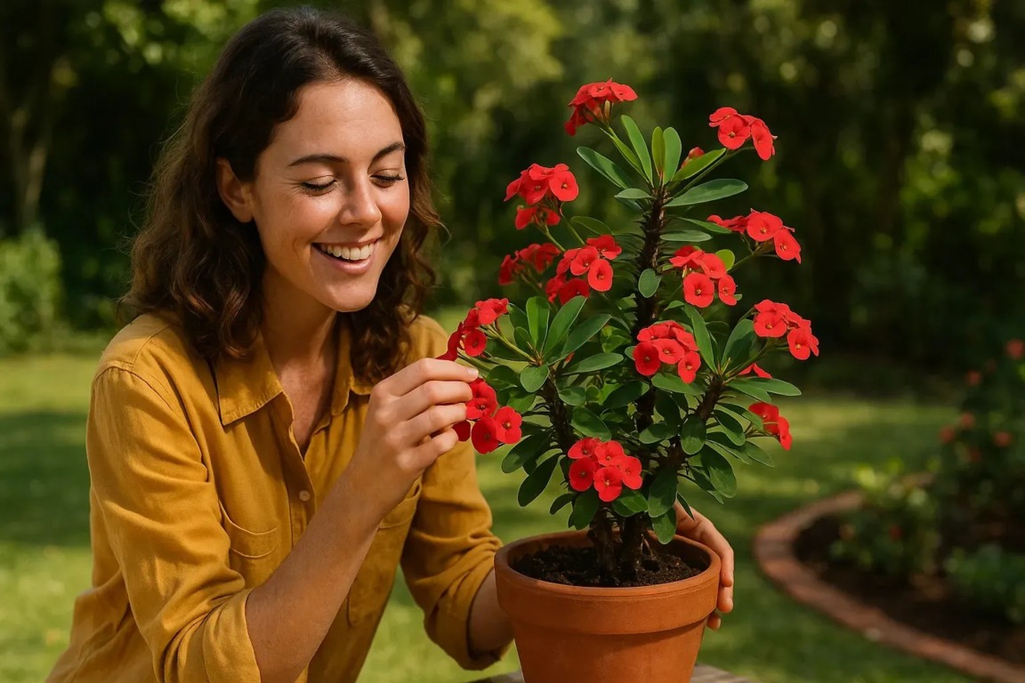 Adubação para coroa-de-cristo 5 receitas caseiras para flores mais fortes