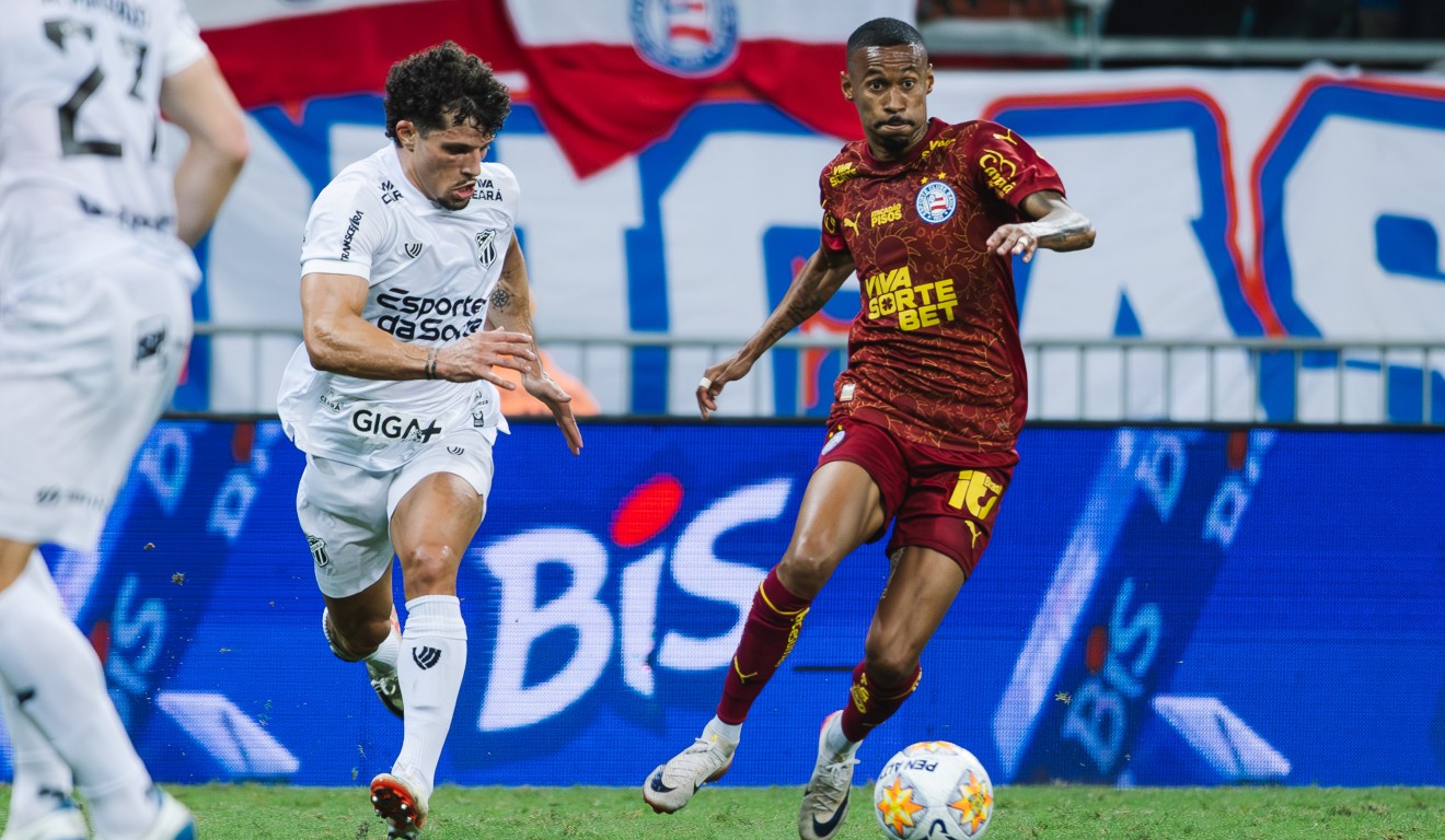 Lance de Bahia x Ceará, pela Copa do Nordeste