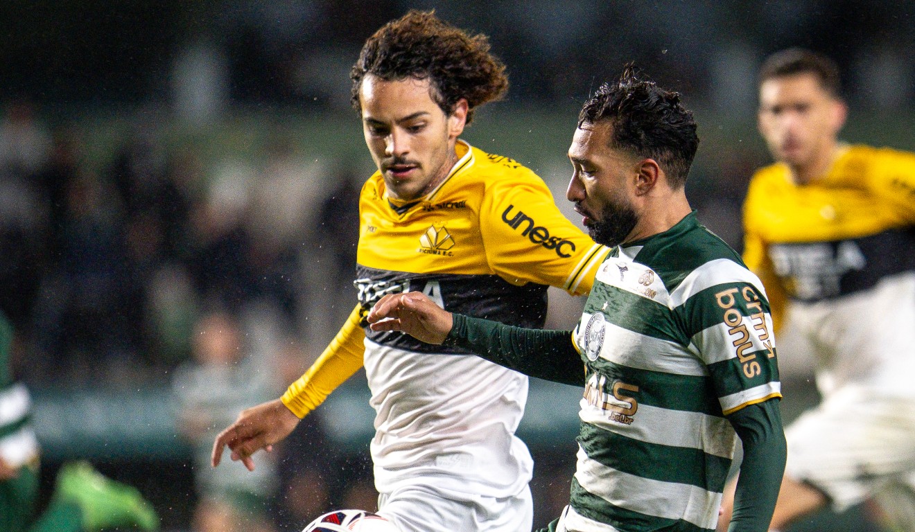 Lance de Coritiba x Criciúma, pela Série B