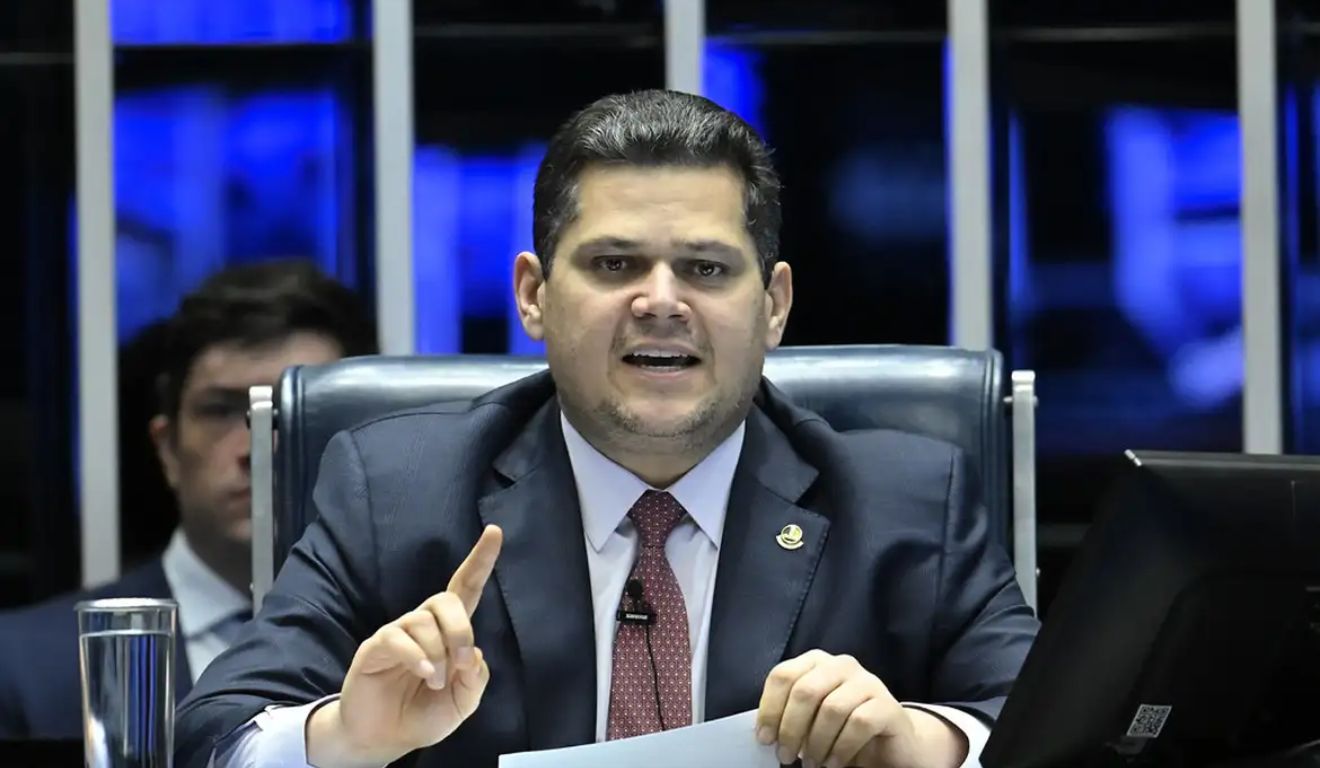 Davi Alcolumbre, presidente do Senado, vetou PEC da Blindagem