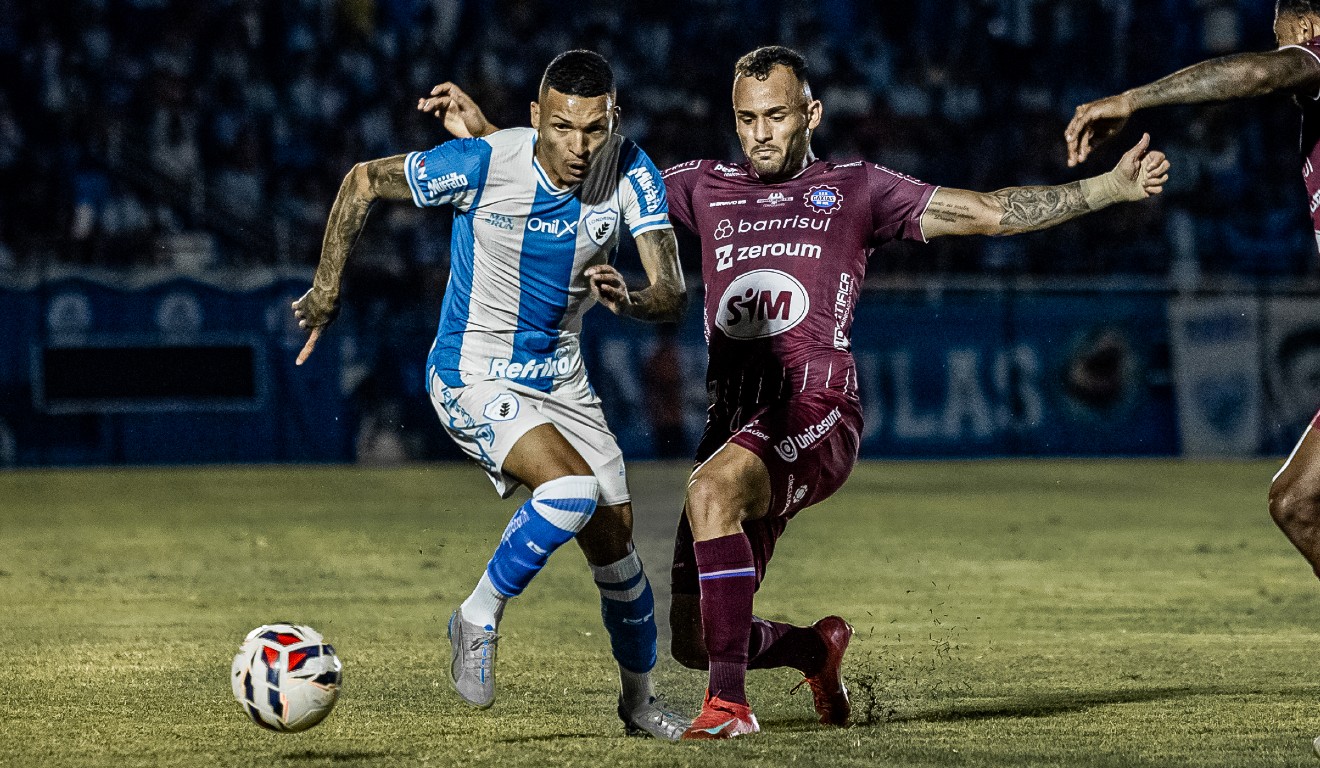 Lance de Londrina x Caxias, pela Série C