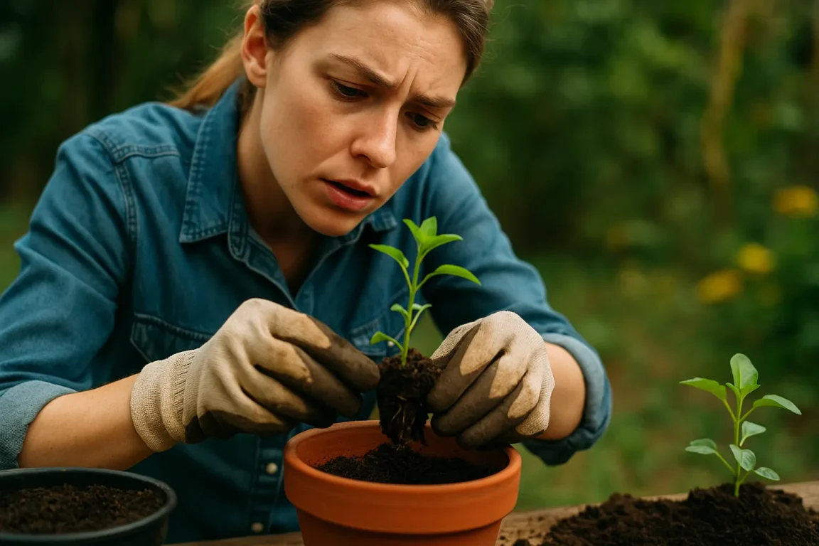 Esse erro comum ao transplantar mudas pode matar suas plantas jovens em até 72 horas