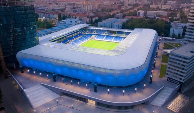 Estádio Tehelné Pole, local da partida entre Eslováquia x Alemanha (Foto: Divulgação/ Slovan Bratislava)