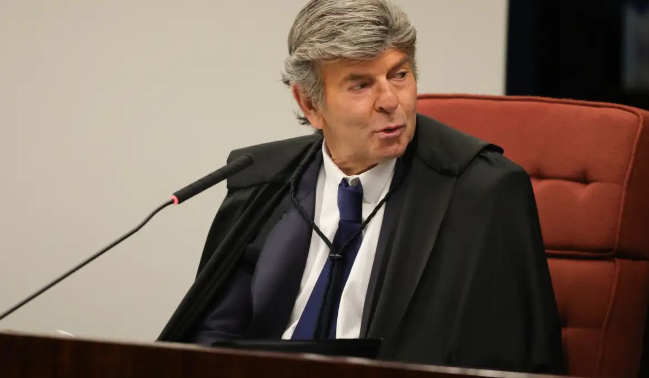 Luiz Fux, durante julgamento de Bolsonaro